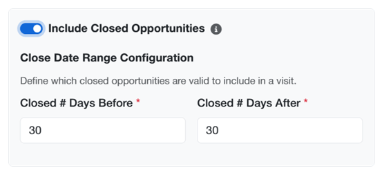 Release Notes Add from CRM Set Close Dates